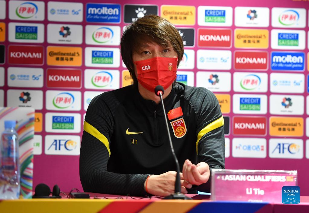 China coach Li asks players to 