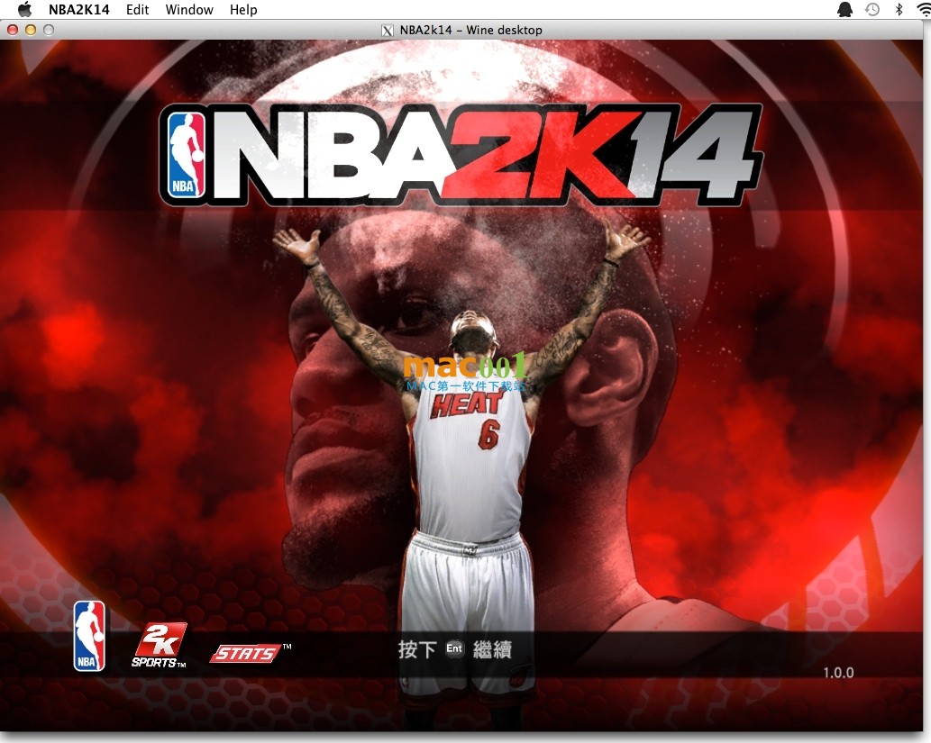 NBA 2K14 for mac NBA篮球游戏